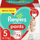 Pampers Baby Dry Pants Luierbroekjes - Maat 5 - Mega Pack - 148 luierbroekjes