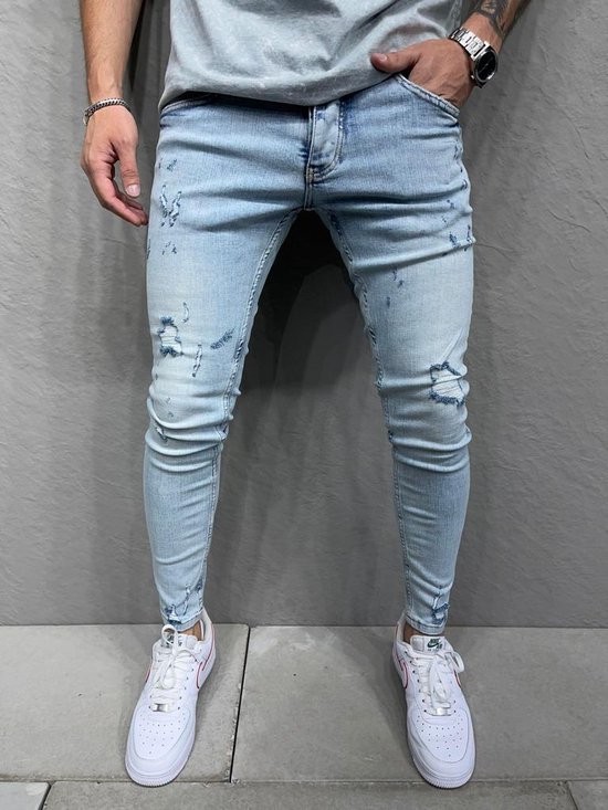 Baggy jeans voor heren, Y2k Hip Hop Skater Jeans Vintage Dance Skateboard Broek Loose Fit Denim Jeans, Skateboard broek-2, XL