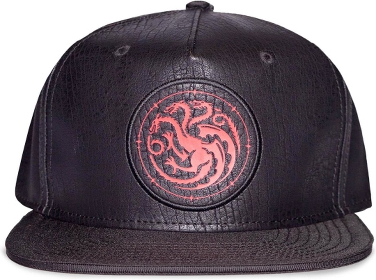 Game Of Thrones Snapback Pet House Targaryen - House Of The Dragon Zwart