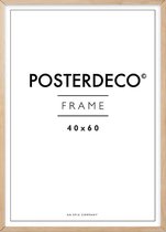 Cadre photo - Posterdeco - Bois Premium - Format de l'image 40x60 cm - Chêne