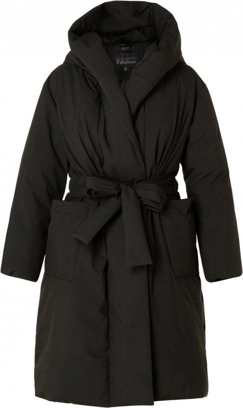 YESTA Winter Outerwear Winterjas - Black - maat 2(50)