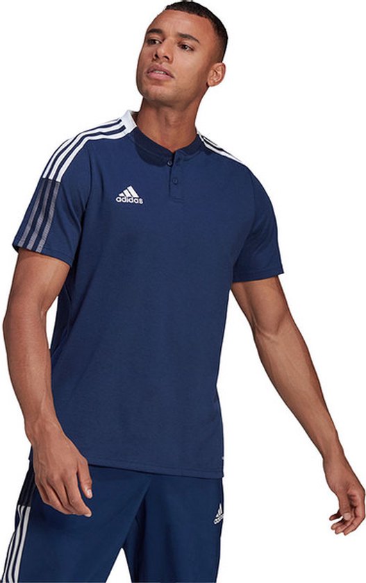 adidas - Polo Tiro 21 - Blauw - Homme - Taille S