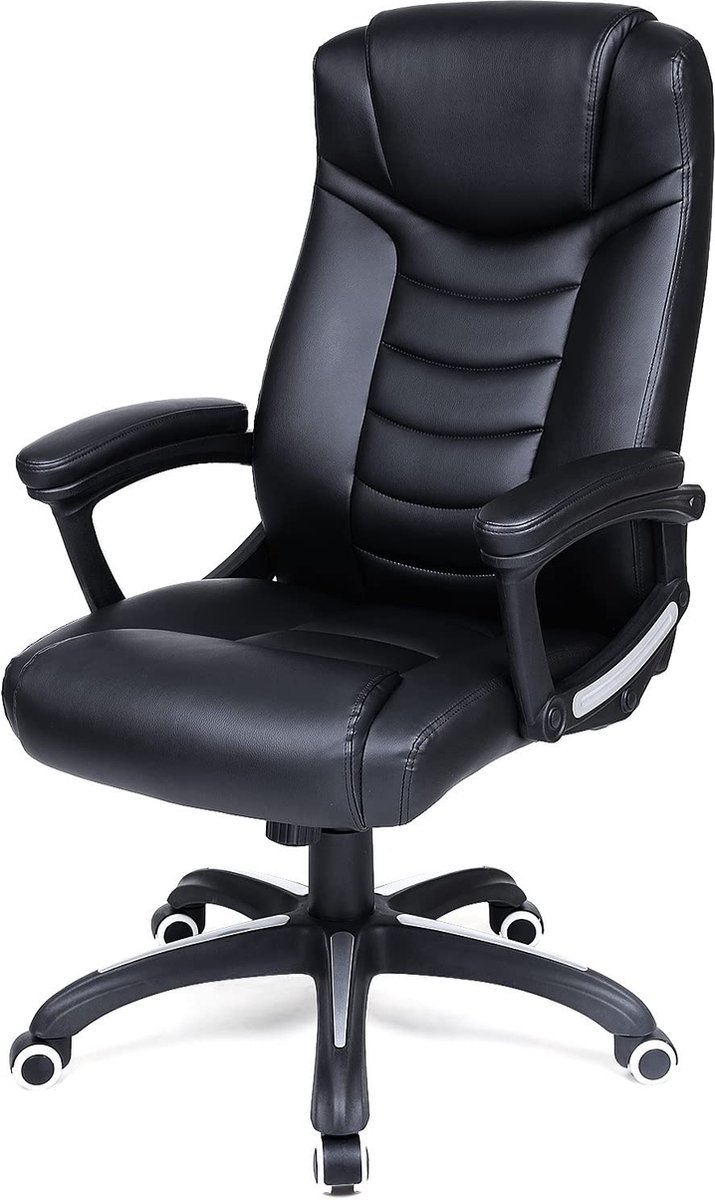 Bureaustoel - Stoel - Bureaustoel ergonomisch - 75 x 70 x 137 - Zwart