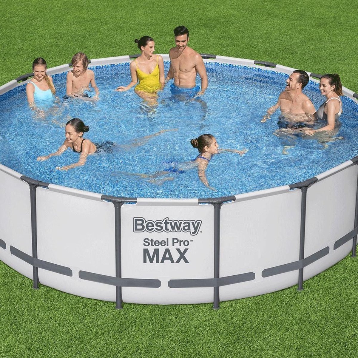 Bestway Steel Pro Max - Piscine - Ø 488 x 122 cm