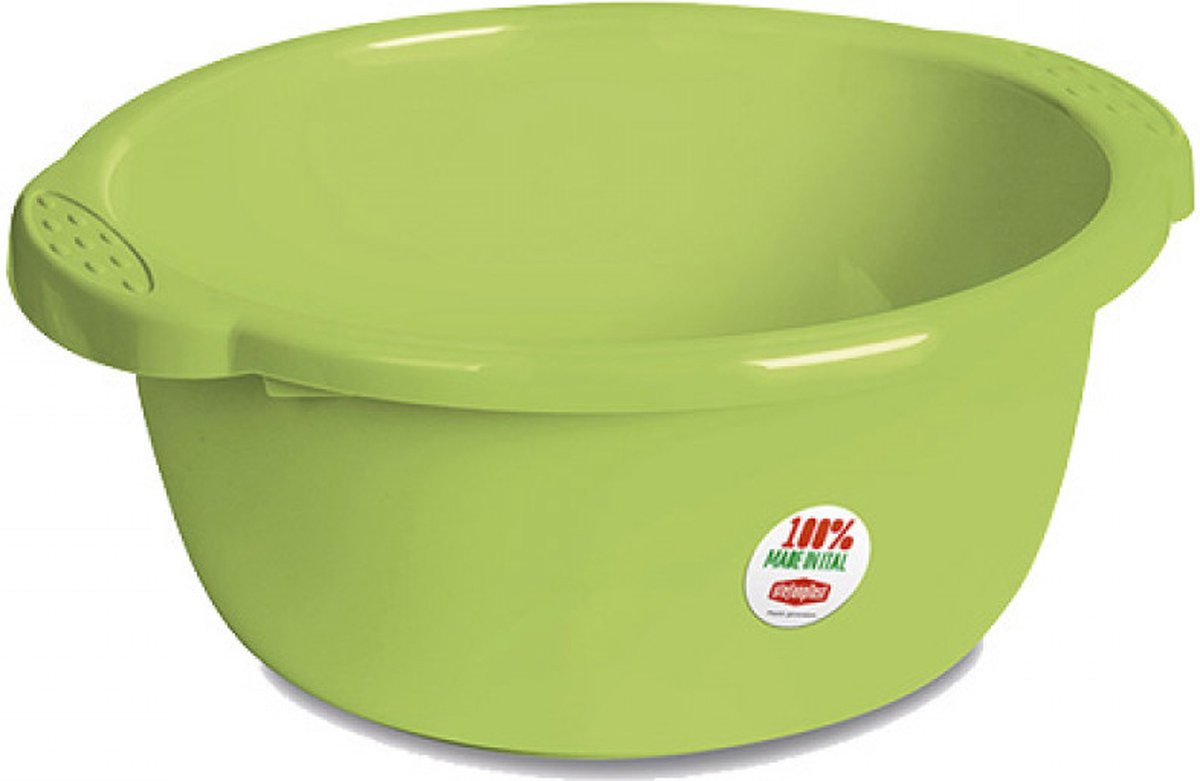 Stefanplast Wasbak Rond 14L Groen