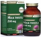 Nutraxin Herbal Milk Thistle 200mg - 60 capsules