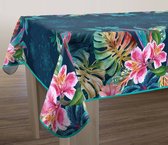 Nappe anti-tache Jungle 350 x 150 cm - Accessoire de table décoratif - Décoration Salon - Bonne et Plus®