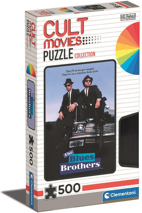 Clementoni - Puzzel voor volwassenen, 500 stukjes, HQC Miami Beach, Florida gemaakt in Italië, 35568