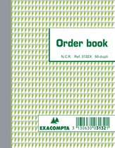Orderboek exacompta 135x105mm 50x2vel | 1 stuk | 10 stuks