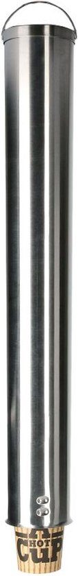 Robuuste RVS Bekerdispenser Voor Bekers 73 89mm Bol robuuste-rvs-bekerdispenser-voor-bekers-73-89mm-bol