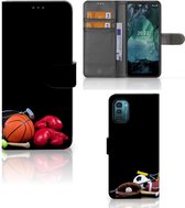 GSM Hoesje Nokia G11 | G21 Bookcover Ontwerpen Voetbal, Tennis, Boxing… Sports