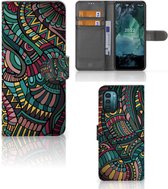 GSM Hoesje Nokia G11 | G21 Flip Case Aztec