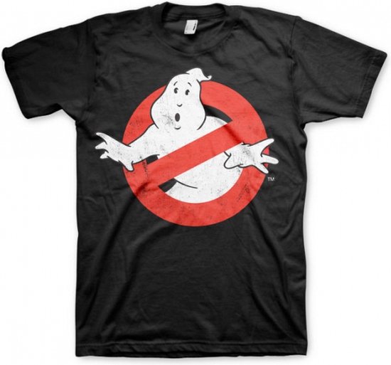 Ghostbuster t-shirt heren zwart