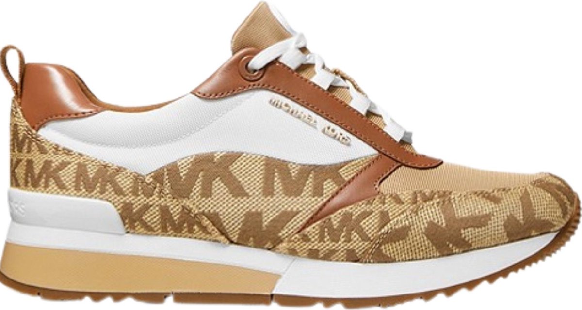 Michael Kors Dames Allie Sneakers Beige maat 41