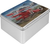 Thijs Postma - TP Aviation Art - Puzzel - 1000 stukjes - De Rode Baron In Zijn Fokker Dr.I