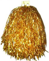 12 stuks cheerleader pompons: pom poms cheerleading met handgrepen, pom poms cheerleader hand bloemenbanden, metallic pompons, cheerleading voor sportwedstrijden, dansen, cheers, volwassenen en