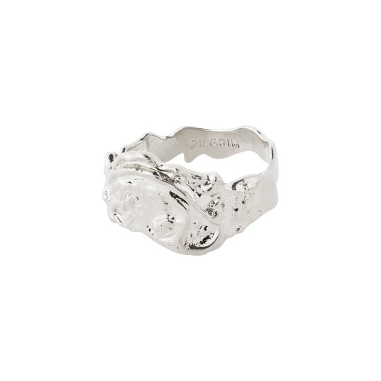 Pilgrim Ring Blossom - Gerecycled Sieraden - Organisch Design - Zilver  Kleur -... | bol.com