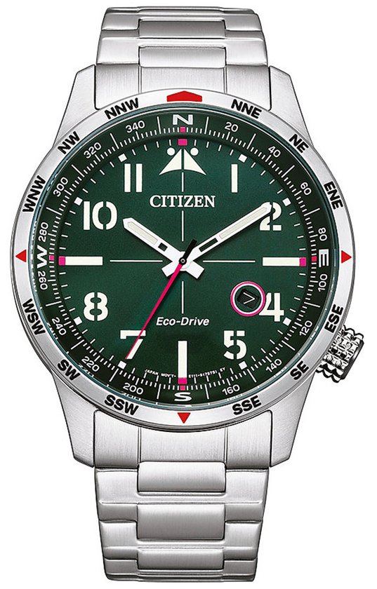 Citizen  BM7551-84X Horloge - Staal - Zilverkleurig - Ø 43 mm