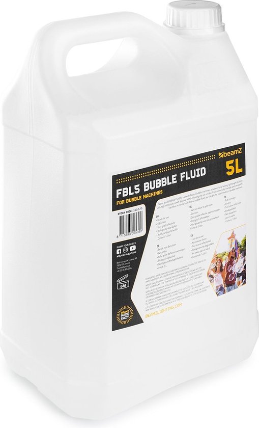 Pustefix Bellenblaasvloeistof 5 Liter - Navuljerrycan Made In Germany