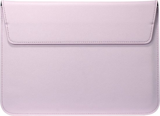 MOFT Laptoptas, hoes en laptopstandaard voor 13,3 inch laptop, veganistisch leren laptoptas met uitbreidbare opbergruimte, 2 verstelbare hoeken, compatibel met MacBook Air/Pro 13,3 inch, strand, wit