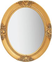 vidaXL - Wandspiegel - barok - stijl - 50x60 - cm - goudkleurig