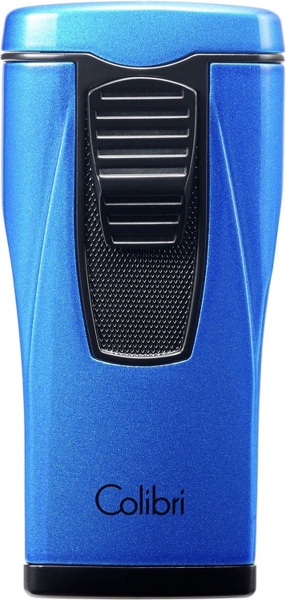 Aansteker Colibri Monaco metallic blauw