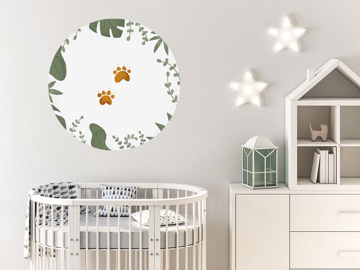 Osomhome | Muursticker Kinderkamer | Muursticker Eenhoorn met Regenboog Wandbeeld | Wanddecoratie Babykamer | Muurschilderingen Jeugdkamer | os2039 (133 x 120 cm