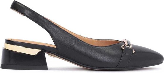 Escarpins Noirs élégants IMMAGINI Avec Insert Tressé - Taille 37.5, Neufs (sans Boîte)