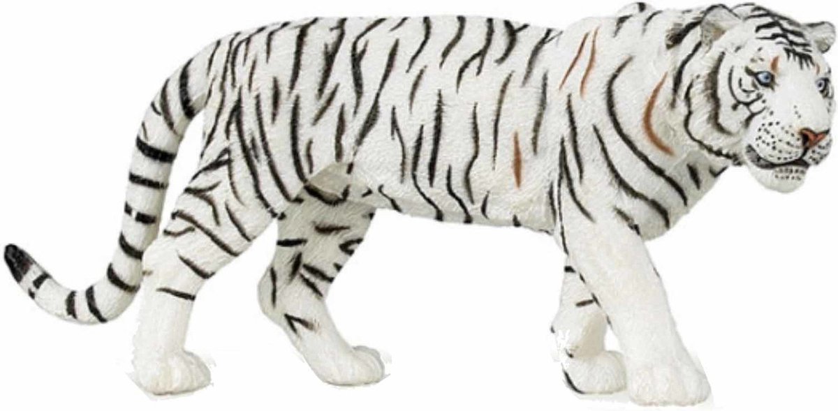 Speelfiguur - Wild dier - Tijger - Wit