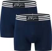 Paulo Vici Boxershort Heren - Onderbroeken - 2-pack - Navy Blue