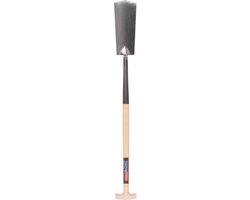 Talen Tools - Draineerspade - Blank gepolijst - Essenhouten steel - 76 cm van Talen Tools — afbeelding 3