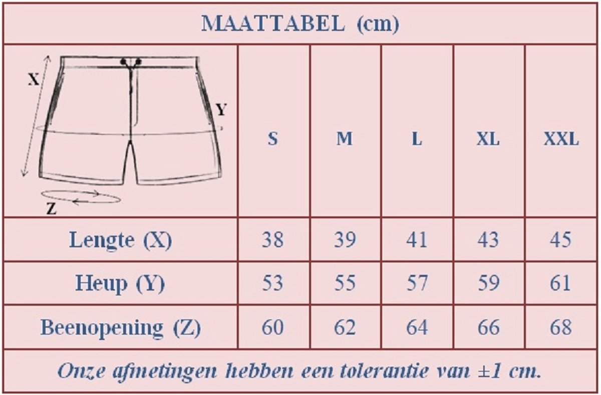 Miami Beach | Hoogwaardige Kwaliteit Zwemshort | Zwembroek | Beachshort | Heren | Sneldrogend | | MB13 - 153 Roze Zalm — afbeelding 8