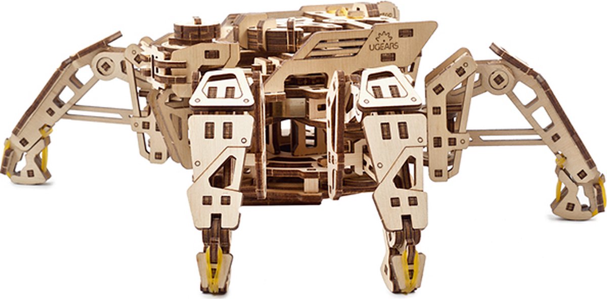 UGEARS Houten 3D Model - Hexapod Verkenner — afbeelding 6