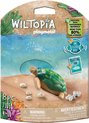 foto van PLAYMOBIL Wiltopia Reuzenschildpad - 71058