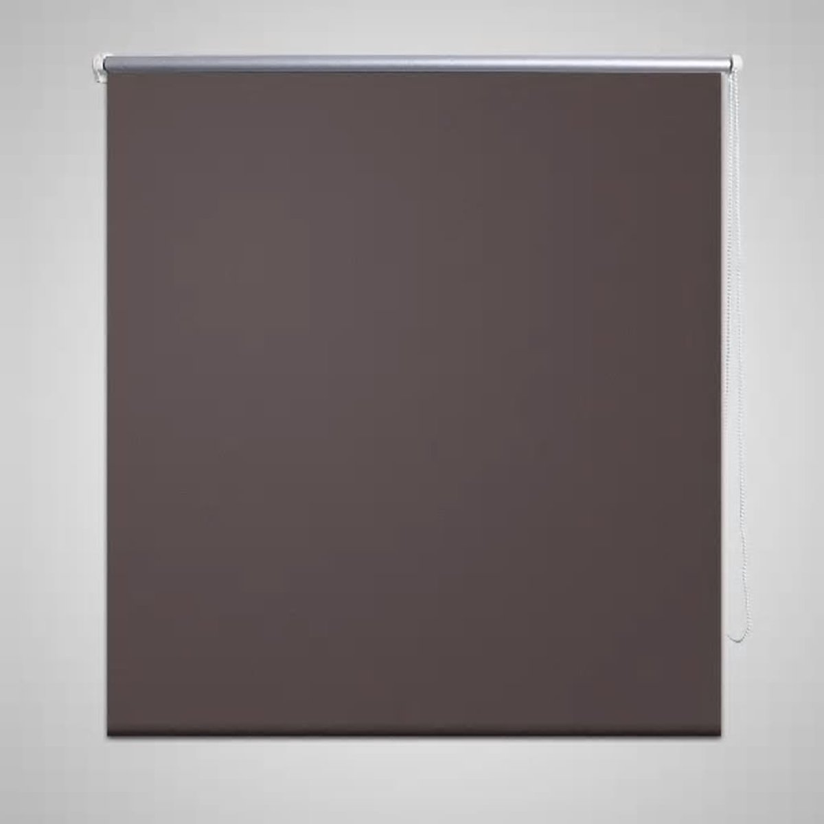VidaLife Rolgordijn verduisterend 100 x 175 cm koffiebruin