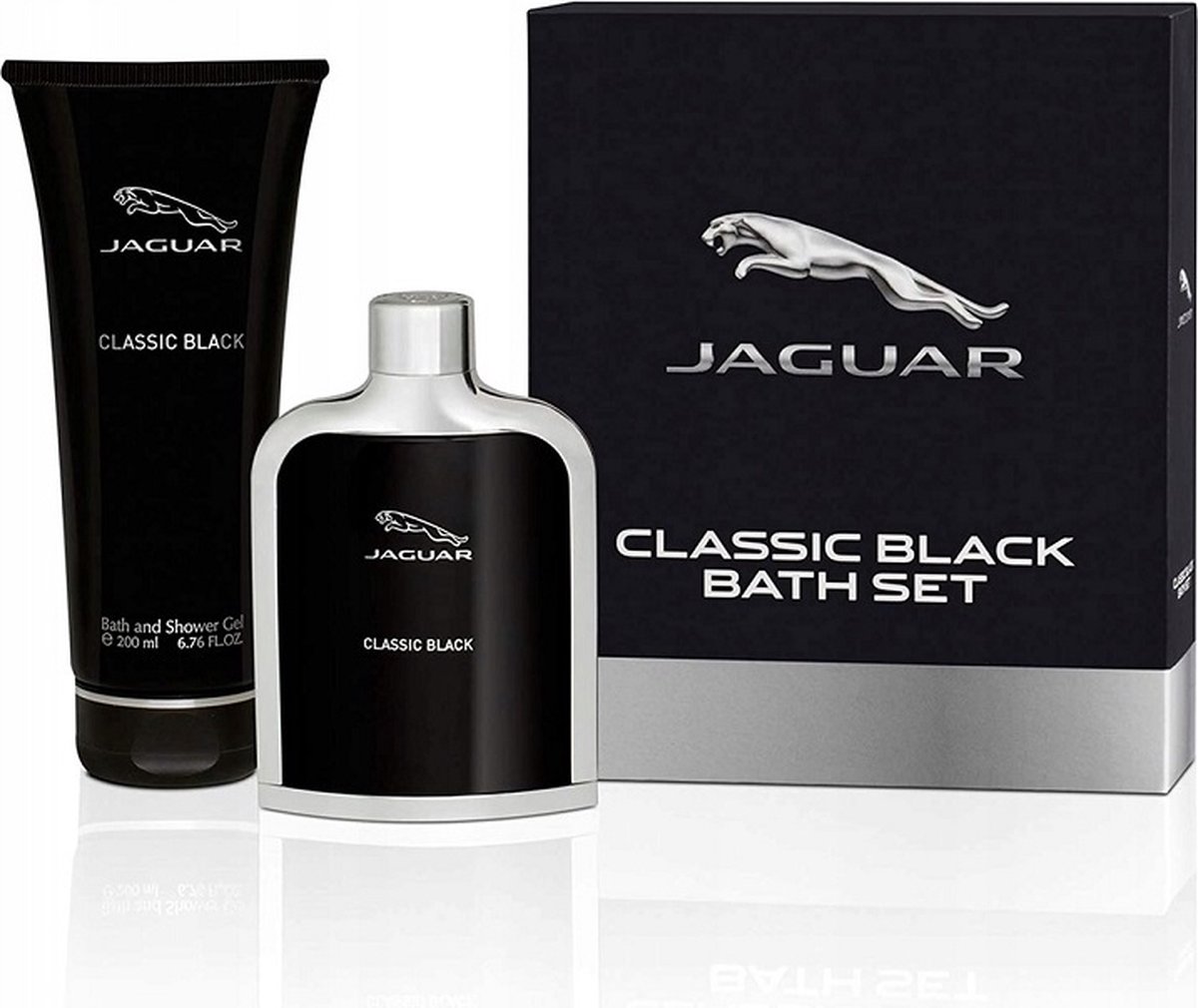 Goedkoopste Jaguar Geschenkset Classic Black EdT 100ml Douchegel 200ml