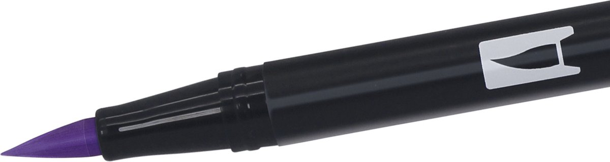 Tombow Brush pen - ABT 636 - Dual Brushpen - Imperial Purple - Paars — afbeelding 4