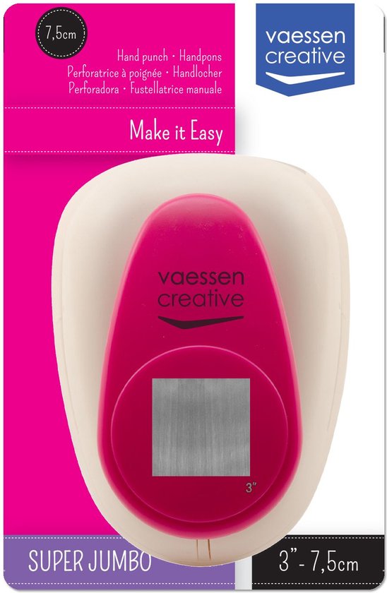 Vaessen Creative Figuurpons hexagon medium Kopen