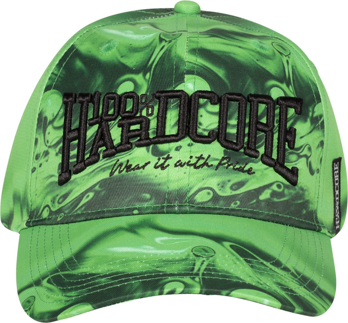 100% Hardcore Cap - Green dope - groen