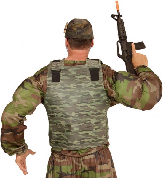 Zuinig Rationeel Kilometers Kogelvrij camouflage leger vest | bol.com