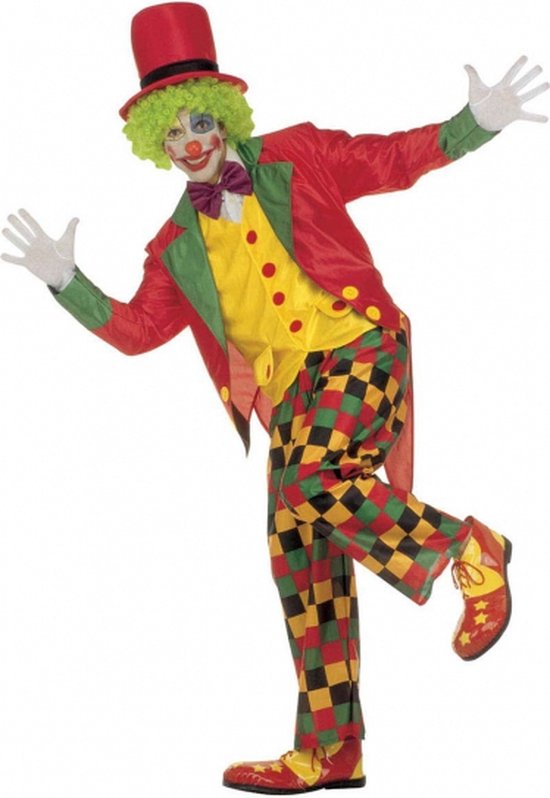 Clowns outfit voor volwassenen 54 (xl)