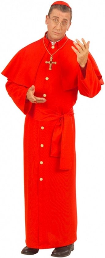 Rood Kardinaal kostuum Xl