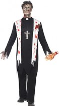 Halloween Zombie priester kostuum voor heren 52-54 (l)
