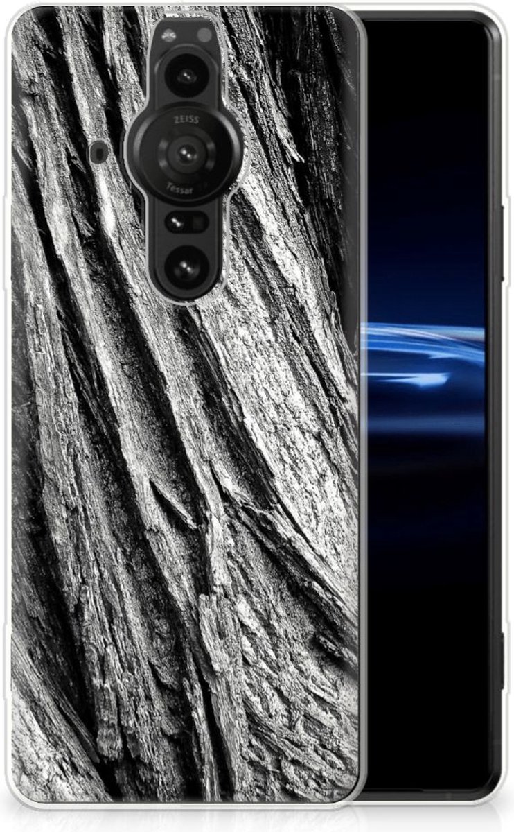 Bumper Hoesje Sony Xperia Pro-I Boomschors Grijs