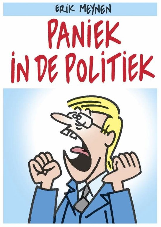 Cover van het boek 'Paniek in de politiek' van E. Meynen