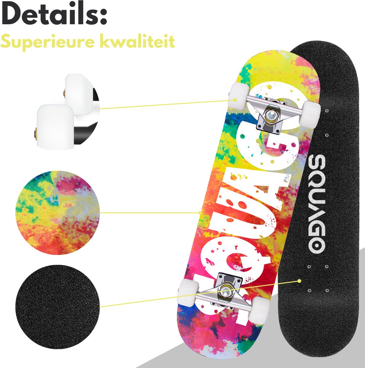 Skevic Skateboard 55 cm / 22 pour débutants adultes et enfants