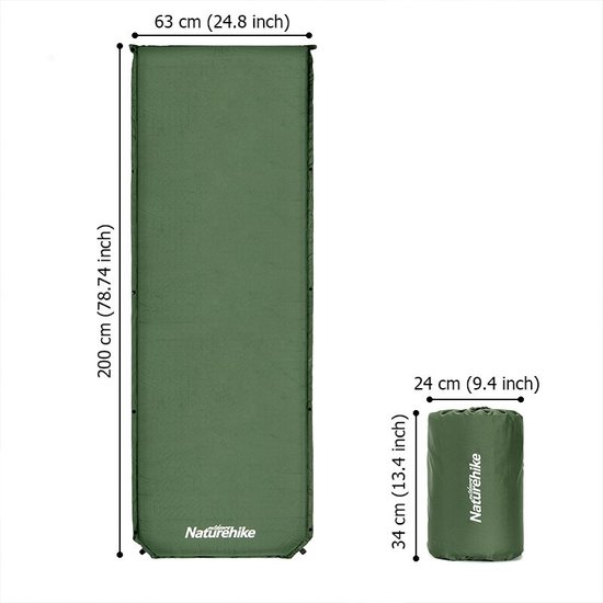 Zelfopblazend comfortmatras voor de daktent! Comfortabel slapen
