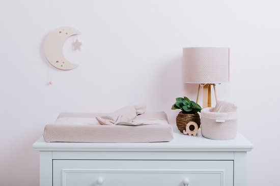 Baby's Only Houten wandlamp babykamer & kinderkamer - Maan - Wonder - Bruin - FSC-keurmerk - Duurzame ledverlichting - 25.000 branduren - Eenvoudig aan de muur te bevestigen