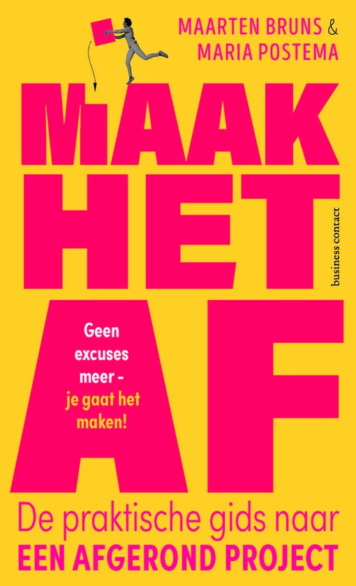 Boek cover Maak het af van Maarten Bruns (Onbekend)