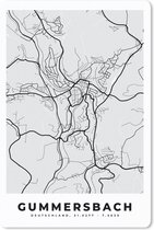 Muismat - Mousepad - Gummersbach - Duitsland - Kaart - Plattegrond - Stadskaart - 40x60 cm - Muismatten